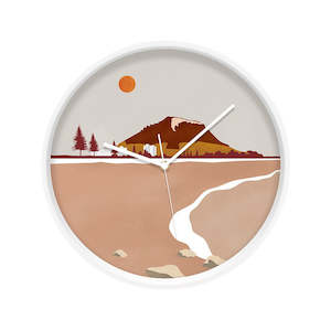 All Homewares: Mt Maunganui Landmark Wooden Frame Clock