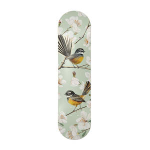 Schoolpickup: Chatty Fantails Skateboard Deck - Second