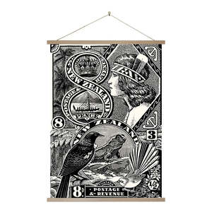 Schoolpickup: NZ Stamp Wall Chart