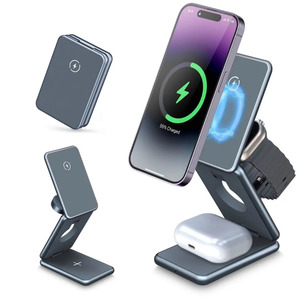 Products: 3 in 1 Foldable Magnetic Wireless Charger - iREPAIR