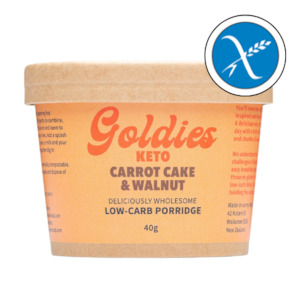 Carrot Cake & Walnut Keto Porridge