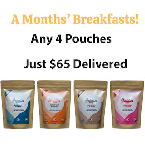 Keto Porridge: 4 Keto or Oaty Pouch Deal - Save $11.80