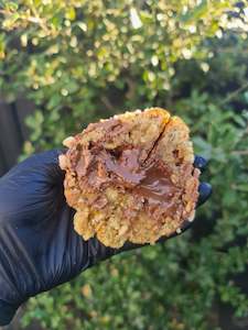 Stuffed Cookies: Nutella & Roasted Hazelnut