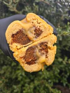Stuffed Cookies: Sticky Toffee Pudding Cookie