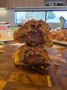 Stuffed Cookies: Nutella & Roasted Hazelnut