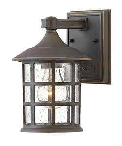 Wall Light: OUTLET - Freeport Exterior Lantern by Hinkley Lighting