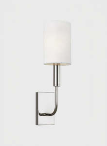 Wall Light: OUTLET - Brianna Single Wall Sconce by Visual Comfort Studio