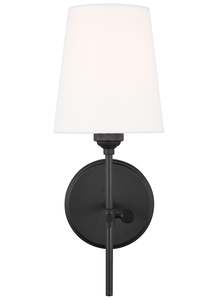 Wall Light: OUTLET - Baker Single Wall Bracket by Visual Comfort Generation