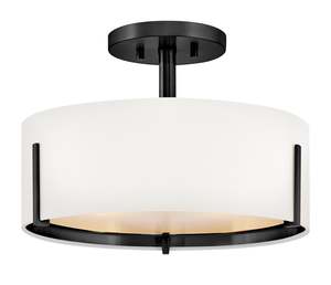 Ceiling Light: Halle Medium 3 Light Semi-Flush Ceiling Mount by Hinkley Lighting