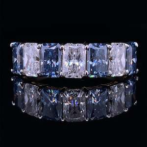 Custom Bespoke Archive: Blue & White Radiant Band 2029
