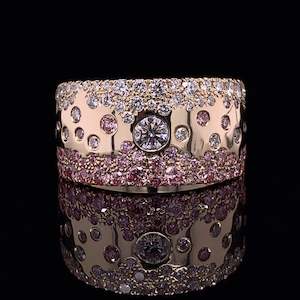 Wedding And Dress Bands: Pink Champagne on Ice