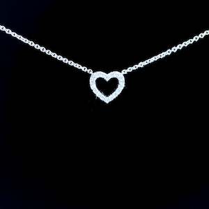 Valentines Sale 1: Diamond Heart Pendant