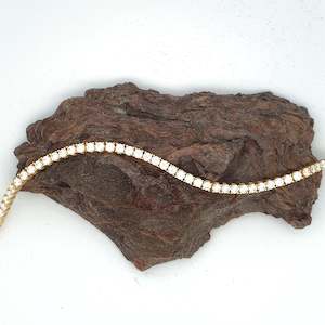 Long Weekend Sale: 3mm Moissanite Tennis Bracelet