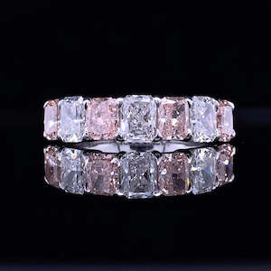 Pink & White Radiant Band