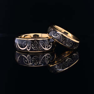 Waitangi Wknd Sale: The Golden Koru Ring Set