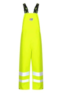 Products: Nelson 656HVY PVC Hi-Vis COMMERCIAL RAIN GEAR Bib Pants - ANSI Class E / EN 20471 Stormline