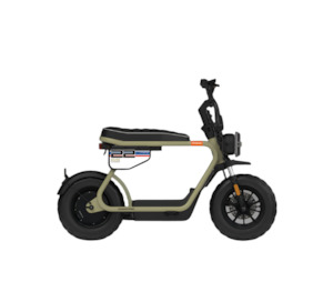 Scooter: Coopop Rugged GS - Electric Moped - NZ Road Legal