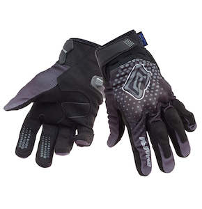 Gloves: RJAYS DUNE Glove Blk/Grey - Adv/Touring