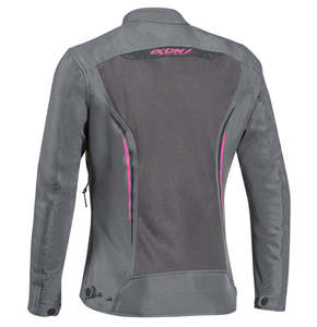 Jackets: Ixon COOL AIR LADY Jacket Gry/Fus - Summer Mesh