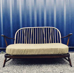 Furnishings: Ercol 2 Seater