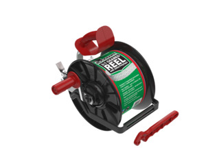 3: 1 Black Hawk Geared Reel with 200m Polytape with guard