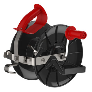 Electric Fencing: 3: 1 Black Hawk Geared Reel with guard