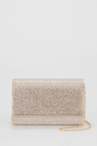 Diamante Clutch Bag