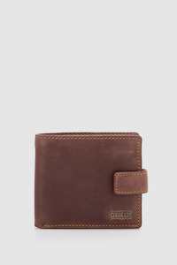 Mens Tabbed Wallet: Leather Tab Wallet