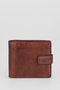 RFID Leather Tab Wallet