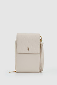 Phone Embossed Crossbody