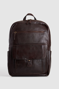 Mens Backpacks: Marcus Leather Backpack