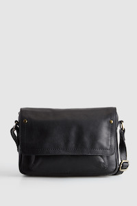 Womens Bags: Sol Leather Flap Crossbody Bag
