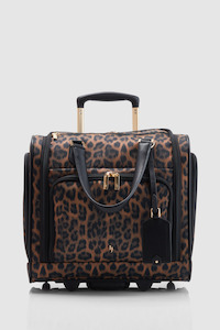 Travel Bags: Leopard Under Seat Bag