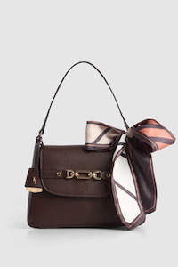 Shoulder Bags: Scarf Link Shoulder Bag