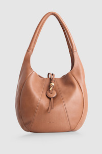 Elara Leather Hobo Bag
