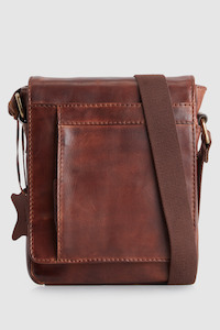 Flynn Leather N/S Satchel