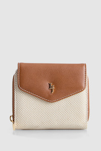 Womens Small Wallets: Raya Canvas Small Wallet