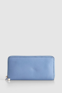 Sienna Leather Zip Around Wallet
