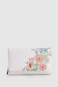 Peacock Floral Trifold