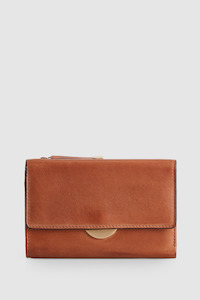 Millie Leather Medium Trifold