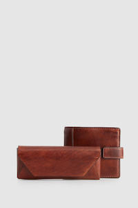 Leather Glasses Case & Wallet