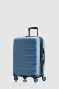 Hard Suitcases: Gloss Stripe 55cm Suitcase