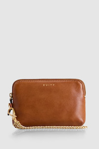 Coin Purse: Sienna Leather Coin Purse