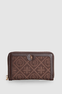 Jacquard Ziparound Wallet