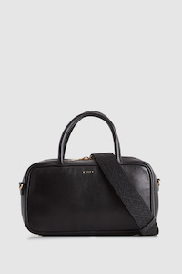 Charli Leather Bowling Bag