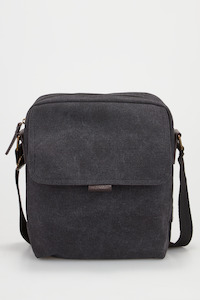 Business Bags: Blake Canvas/Lea Trim City Bag