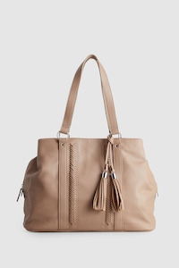 3 Compartment Soft Tote Bag