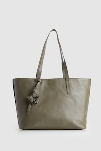 Elena Leather Tote Bag