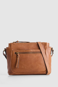 Cora Leather Crossbody Bag
