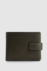 Leather Tab Wallet
